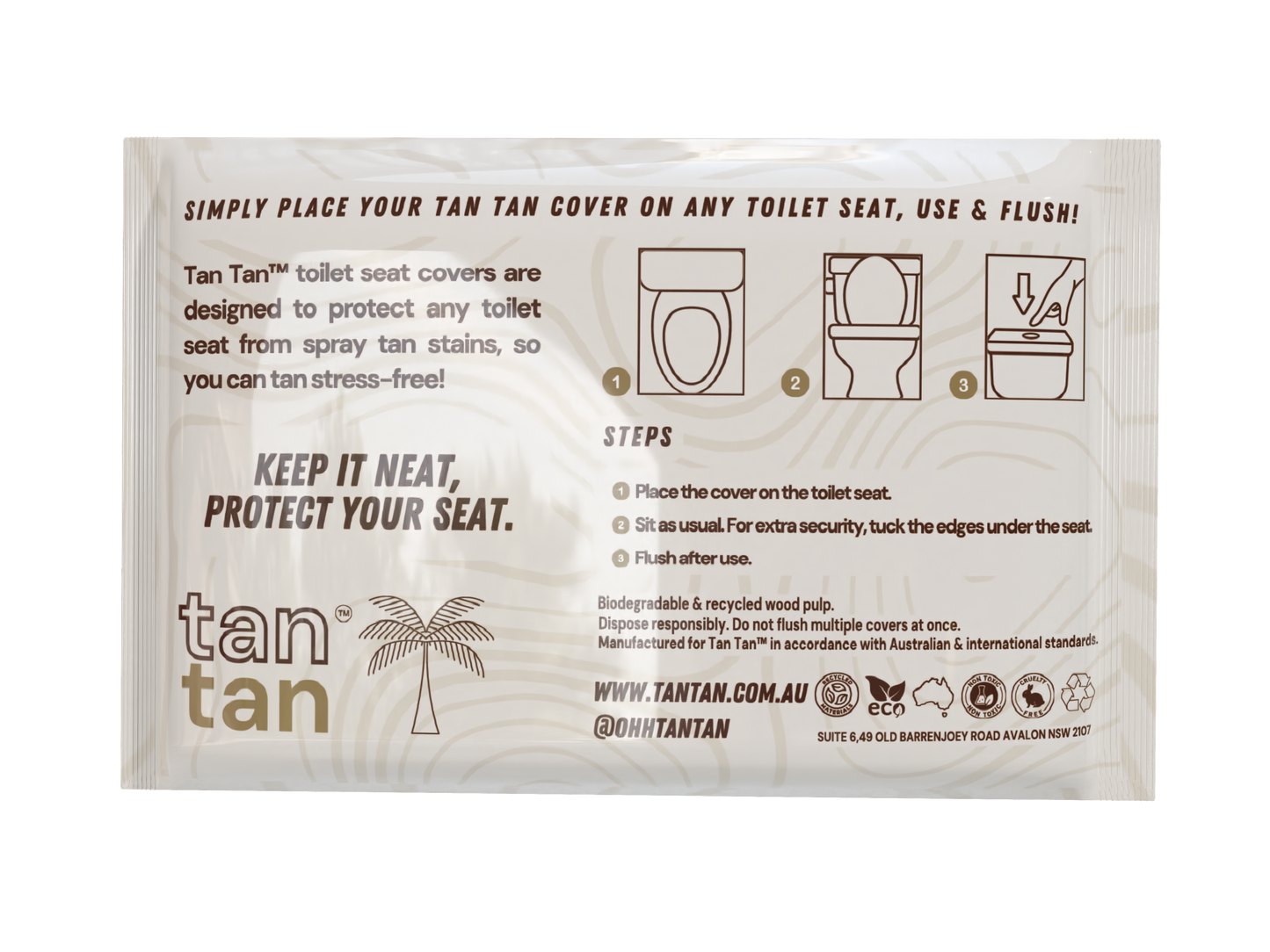 The Always Tanned Club - 10 Packs (100 Covers)